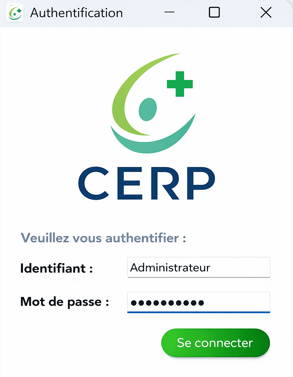 Capture d'écran de l'application OMA